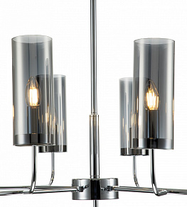 Люстра на штанге Indigo Balletto 13014/8R Chrome