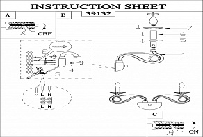 Бра Eglo ПРОМО Meduno 1 39132