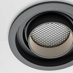 Встраиваемый светильник Maytoni Technical Atom DL113-GU10-01-RD-B