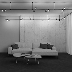 Накладной светильник Maytoni Bubble TR148-1-3W4K-B