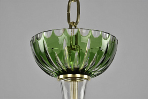 Подвесная люстра Bohemia Ivele Crystal Ivele Crystal 2 1309/8/240 G Cl/Clear-Green/H-1J