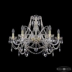 Подвесная люстра Bohemia Ivele Crystal 1411 1411/6/240 G