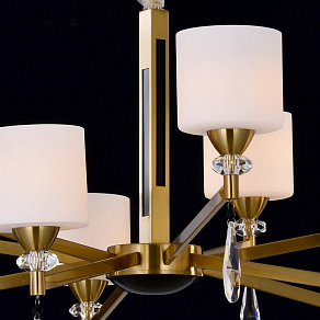 Подвесная люстра ILLUMICO IL5182 IL5182-10PLS-29 BRASS KELTIC