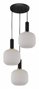 Подвесной светильник LUMINA DECO Gato LDP 1217-3 WT+BK