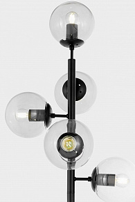 Торшер LUMINA DECO Ceredo LDF 6034-5 BK