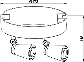 Спот Deko-Light Leporis Round 348083