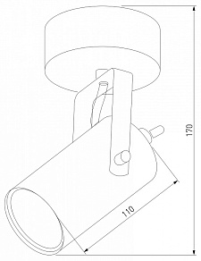 Светильник на штанге TK Lighting Redo 6500 Redo Black