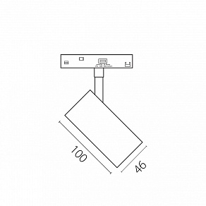 Светильник на штанге Lightstar Uno CCT 209507CCT