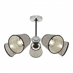 Люстра на штанге Arte Milano Napoli-320007 320007/5 CR.BK