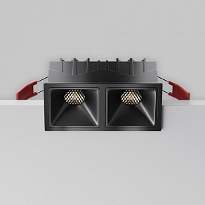 Встраиваемый светильник Maytoni Alfa LED DL043-02-10W4K-SQ-B-1