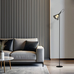 Торшер Eurosvet Enigma 01187/1 черный