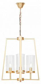 Подвесная люстра LUMINA DECO Fedi LDP 1247-4 F.GD