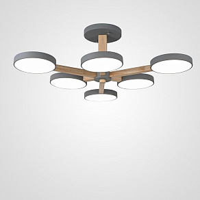 Люстра на штанге Imperiumloft TURNA Gray TURNA-B01