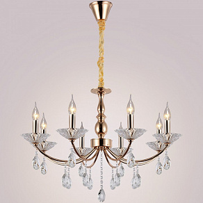 Подвесная люстра ILLUMICO  IL1242-8PPA-29 GD
