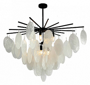 Люстра на штанге Milosh Tendence 0890 0894CL-8BK