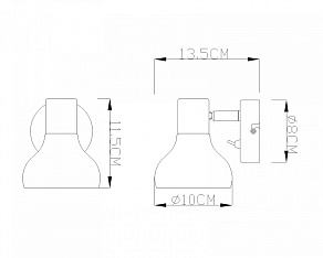 Бра Globo Donto 54922-1