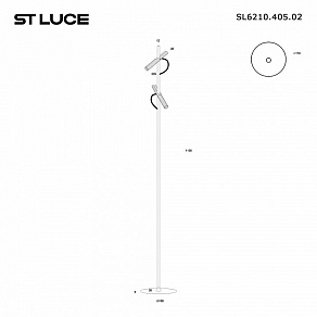 Торшер ST-Luce LILT SL6210.405.02