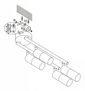 Спот Globo Spina 56216-4