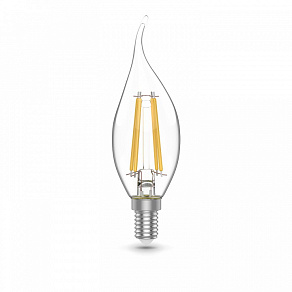 Набор ламп светодиодных Gauss Basic Filament E14 5.5Вт 2700K 1041116T