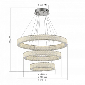 Подвесной светильник ST-Luce Latozzo SL6008.103.03