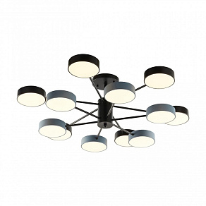 Люстра на штанге Arte Milano Ferrara 250906/12B Bk/Gr