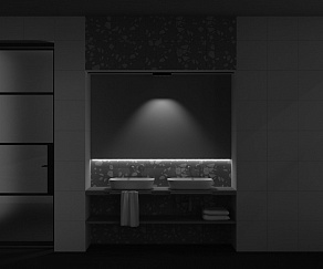 Накладной светильник Maytoni Points TR082-1-12W3K-M-B