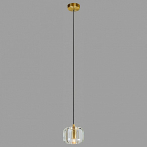 Подвесной светильник Belfast Pansy 6214-1 BR CL