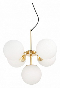 Подвесная люстра LUMINA DECO  LDP 6041-5 GD