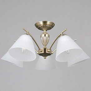 Люстра на штанге ILLUMICO  IL0910-8CSQ-26 AB ELITE