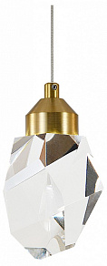 Подвесной светильник Indigo Cristallo 12053/1P Brass