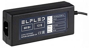 Блок питания с проводом ELFLED  ELFLED-Ad12E060-JH
