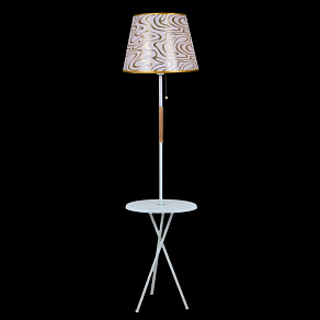 Стол журнальный с торшером Reluce 01721 01721-2.6-01B WH