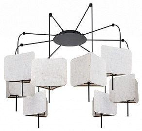 Подвесная люстра Arte Lamp TRIXIE A7084SP-8BK