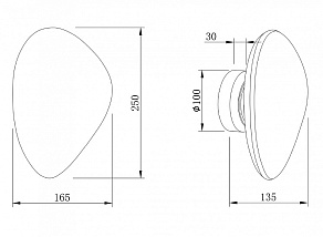 Накладной светильник Maytoni Roca MOD004WL-L5S3K1