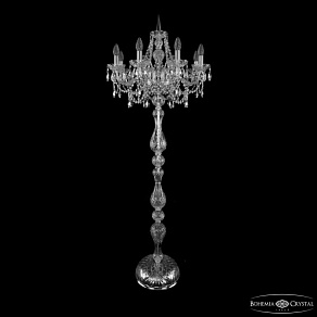 Торшер Bohemia Ivele Crystal 1411 1411T1/8/195-165 Ni