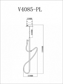 Подвесной светильник Moderli TRUE V4085-PL