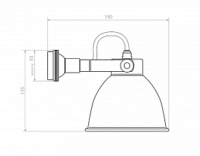 Бра Covali  WL-30237