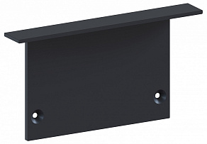 Заглушка для профиля Donel  DNCAP18529RAL9005