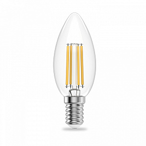 Лампа светодиодная Gauss Filament Elementary E14 12Вт 4100K 32122