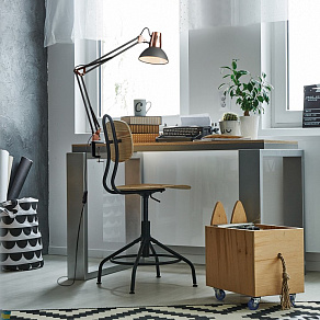 Настольная лампа офисная Eurosvet Worker 01020/1 черный