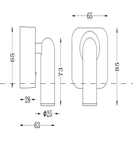 Спот Maytoni Mirax C039WL-L3B3K
