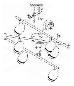 Спот Globo Manjola 56206-6