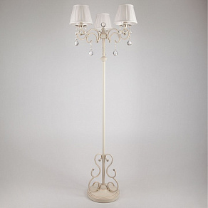 Торшер Eurosvet Ivin 12075/3F белый Strotskis