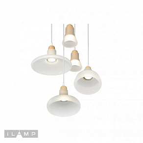 Подвесной светильник iLamp Puro AP9006-5 WH