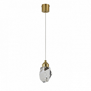 Подвесной светильник Indigo Cristallo 12053/1P Brass