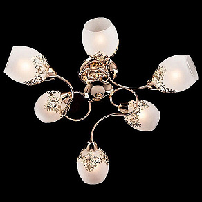 Люстра на штанге Eurosvet 30035 30035/6 золото