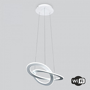 Подвесной светильник Eurosvet Onde 90217/1 белый Smart
