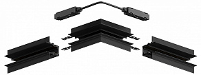 Соединитель угловой внешний для треков встраиваемых Hesby Lighting ElDeko 0064