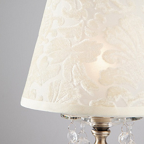 Настольная лампа декоративная Eurosvet Eileen 1448/1T античная бронза Strotskis настольная лампа