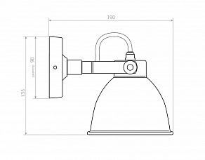 Бра Covali  WL-30227